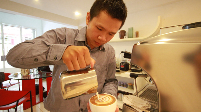 Profession « barista »